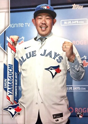 2020 TOPPS SERIES 2 (#449) - SHUN YAMAGUCHI RC