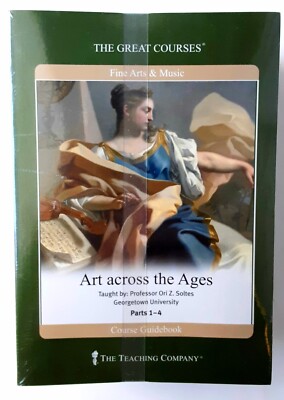 Art Across The Ages Fine Art And Music  Course 4 DVDs Prof Ori Z Soltes New 