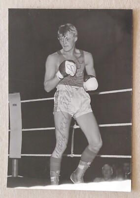 10168 Manfred Zielonka Boxen Mini Foto original signiert
