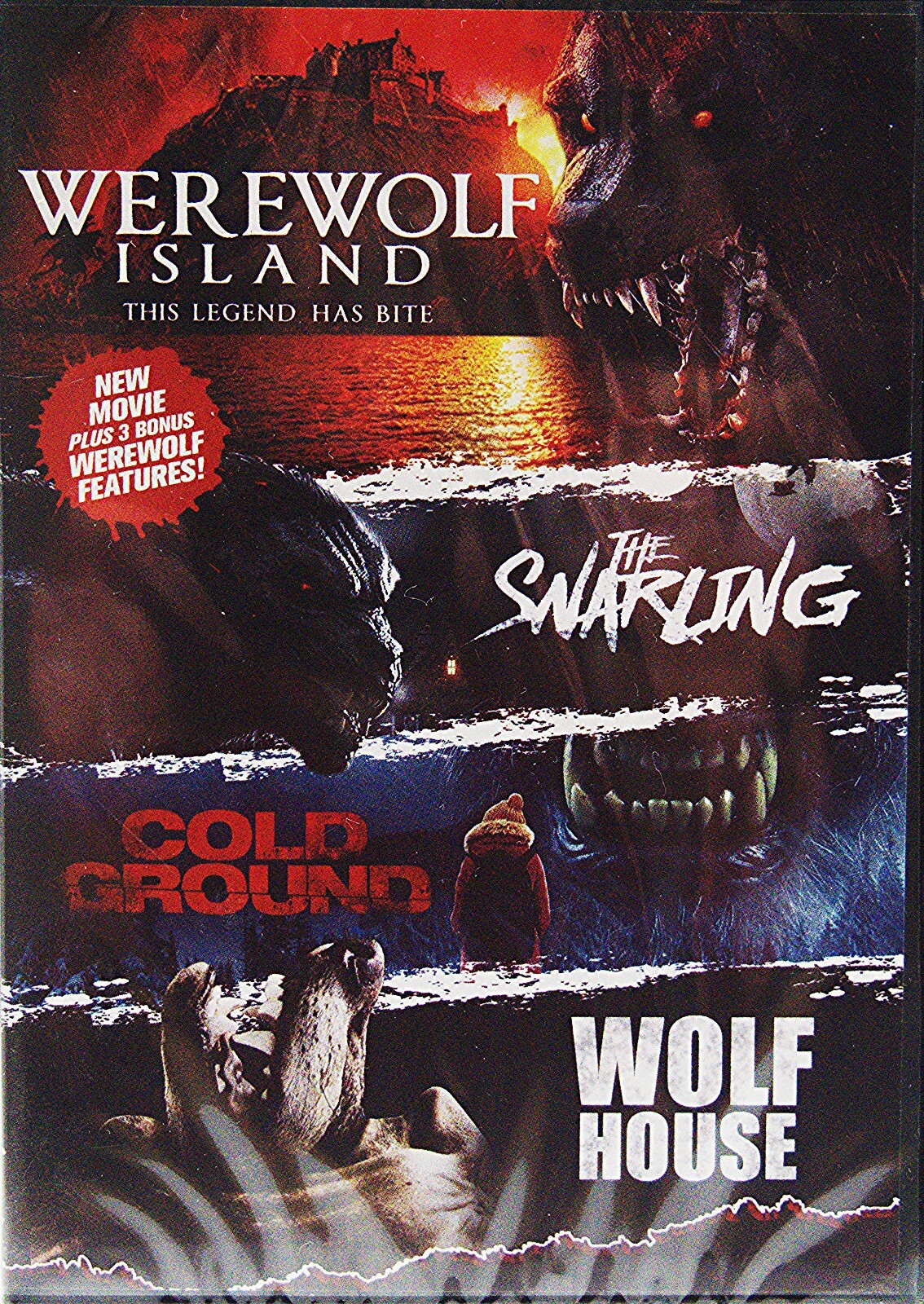 Werewolf Island/The Snarling/Cold Ground/Wolf House