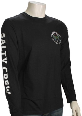 

Футболка Salty Crew Blue Crabber Premium LS — черная — новинка, Черный