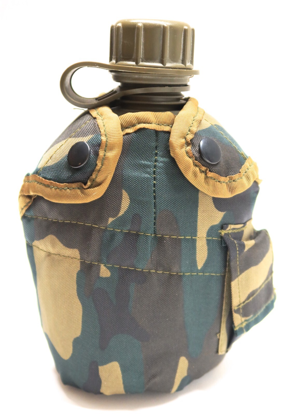 GQ1145◇US. MILITARY : 80's LINER FOOD HTP 1980 US Military Heavy Duty Plastic Bottle Olive Canteen