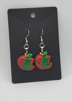 PiXie's Poison Apple earrings