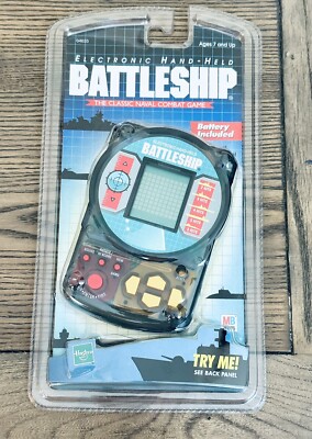 Vintage 1999 Hasbro/Milton Bradley BATTLESHIP Hand Held Electronic Game