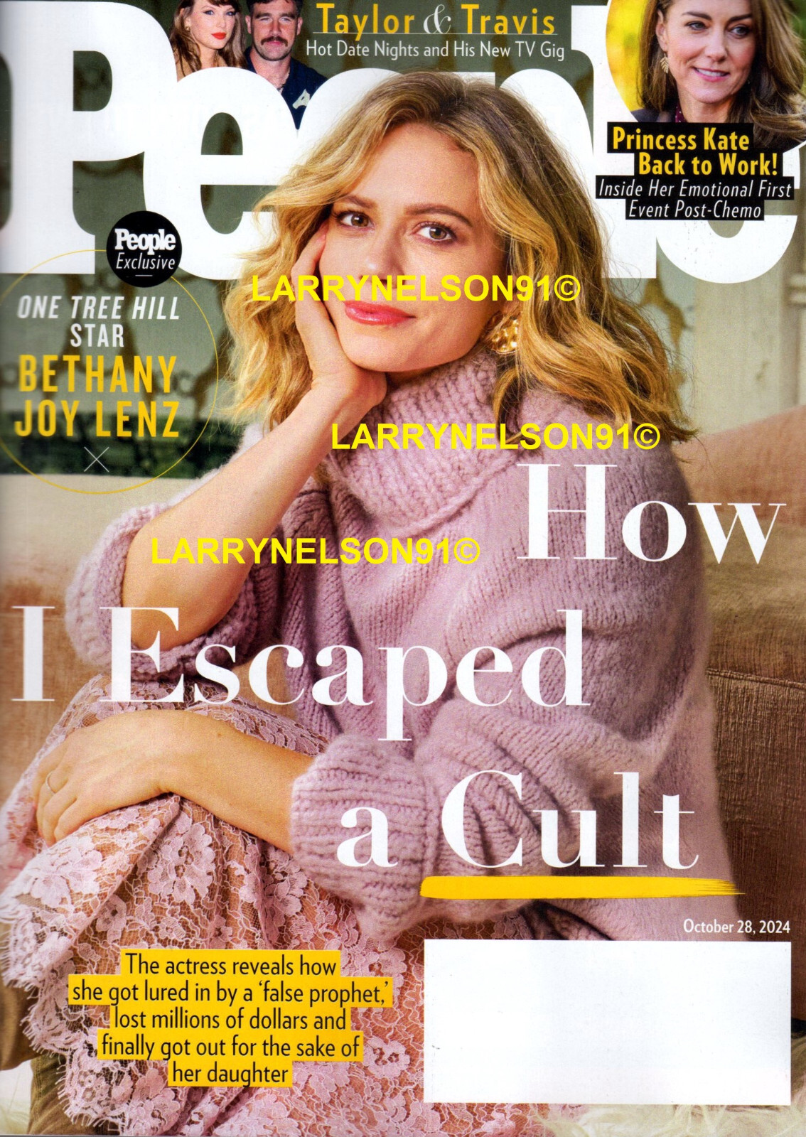 PEOPLE MAGAZINE OCTOBER 28 2024 HOW I ESCAPED CULT TAYLOR