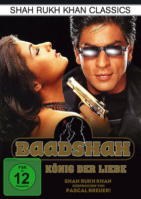 BAADSHAH KÖNIG DER LIEBE Bollywood DVD Shahrukh Khan Classics Pascal Breuer Sync