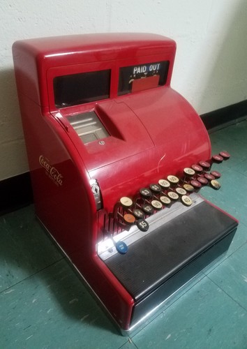 Vintage Coca-Cola Cash Register
