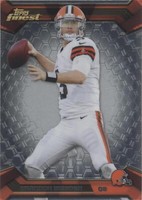 2013 Topps Finest Brandon Weeden #12