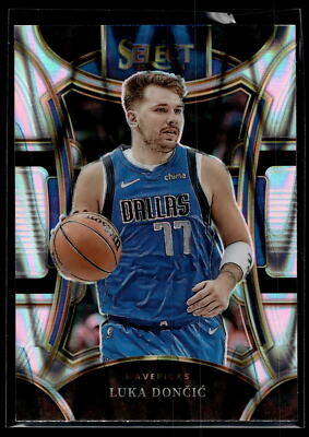 Luka Doncic 2023-24 Panini Select Tectonic Prizm Card #350