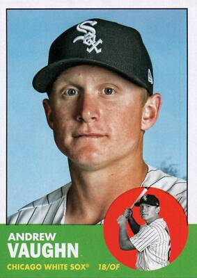 その他 toppsclearlyauthentic2022 andrew vaughn 2022 Topps Archives # 57 Andrew Vaughn Chicago White Sox | eBay