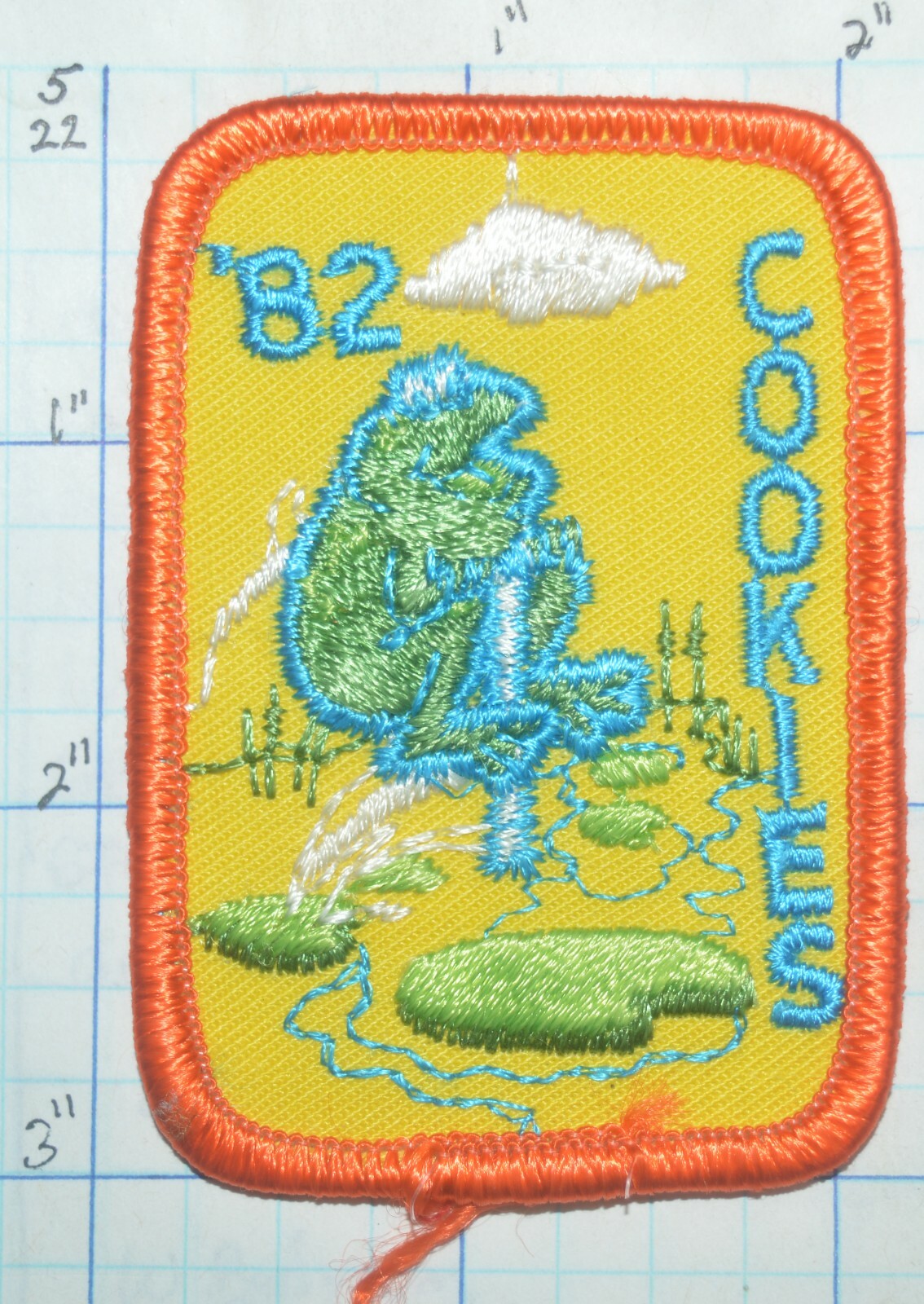 GIRL SCOUT COOKIES 1982 COOKIE SALES GSA PATCH | eBay