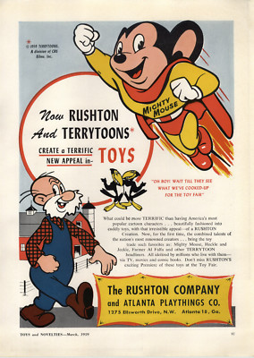 mighty mouse stuffed animal