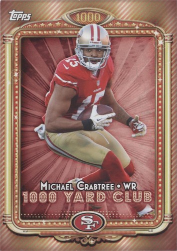 2013 Topps Michael Crabtree #25
