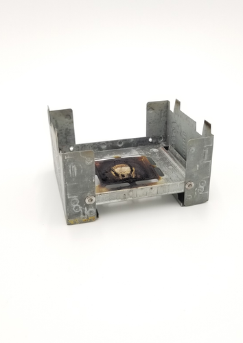 German Esbit Pocket Folding Stove Outdoor Survival Kit Cooking Camping Emergency