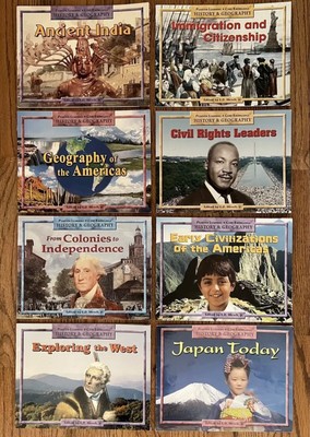 16 History Geography Pearson Learning Core Knowledge Hirsch homeschool lot books