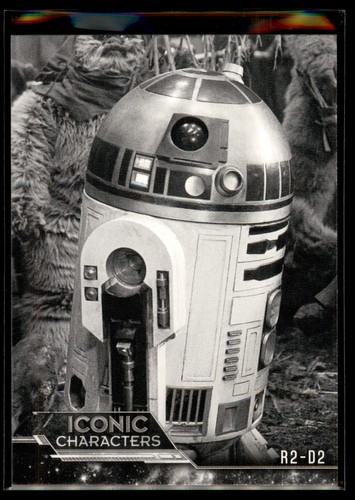 2020 Topps Star Wars ROTJ Black & White Iconic Characters R2