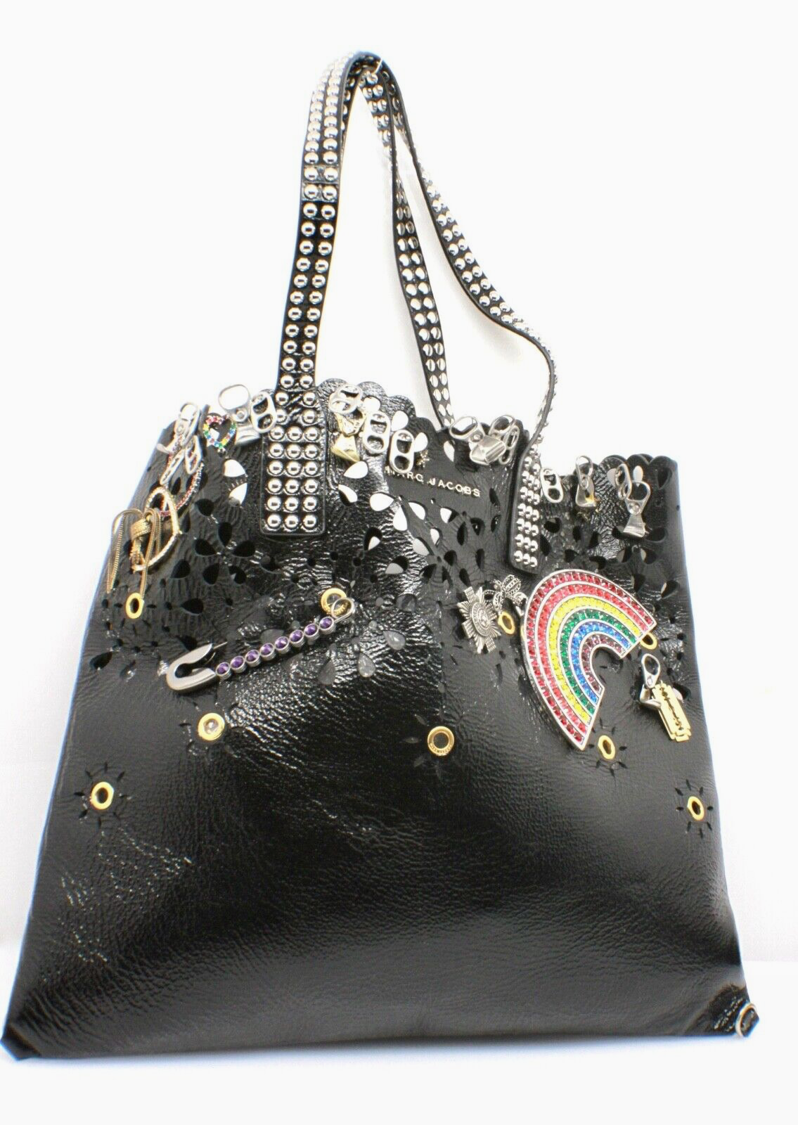 Marc Jacobs Laser Cut Embellished Wingman Tote eBay