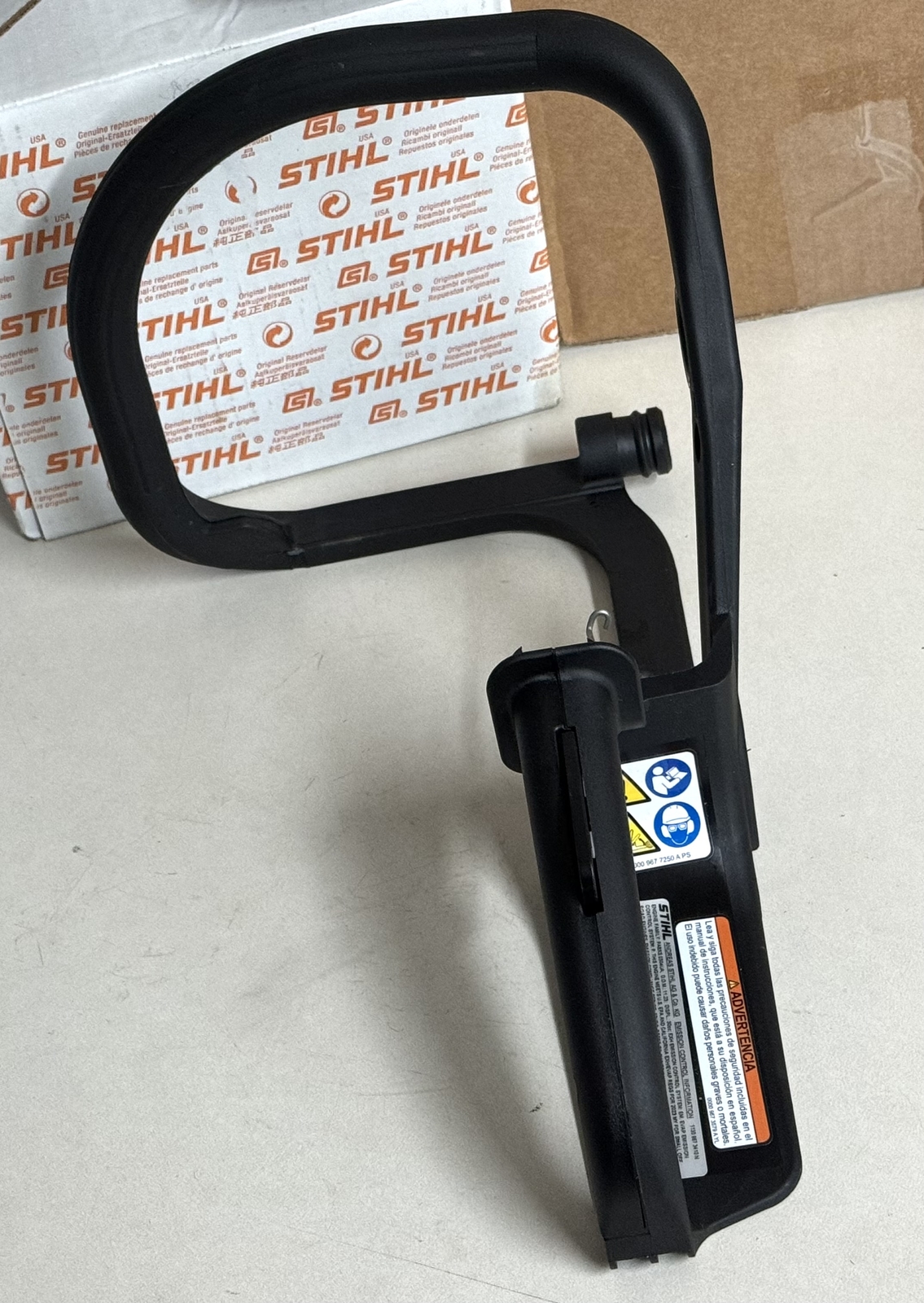 STIHL OEM HANDLE FRAME THROTTLE ASSY 1130 791 4901 : STRIPPED NEW MS170 180 C-B - Picture 4 of 4