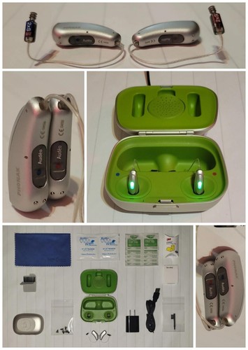 Phonak Audeo B-R Rechargeable B90 B70 CROS Right Left Set Multiple Color Options