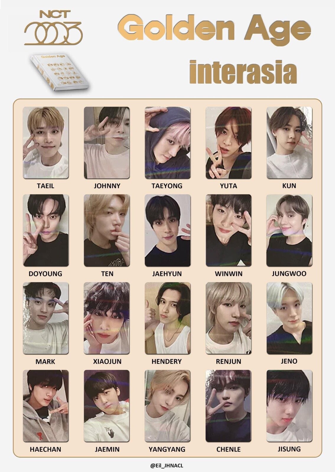 NCT2023 Golden Age ジェヒョン スペシャルトレカ NCT 2023 Golden Age ジェヒョン 日本限定盤トレカ｜Yahoo