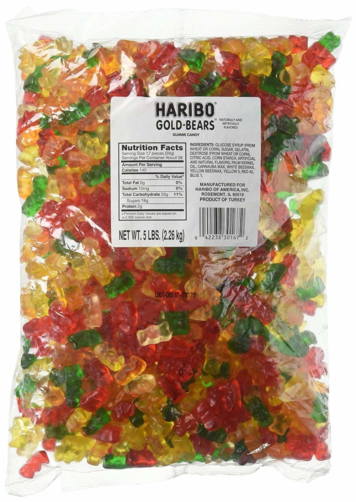 Details About Haribo Gummy Bears 5 Pound Bear Bulk Bag Candy Naturally Fruit Flavored Sweets Details About Haribo Gummy Bears 5 Pound Bear Bulk Bag Candy Naturally Fruit Flavored Sweets