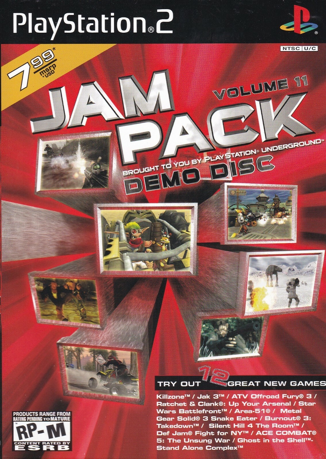 Jampack Vol. 11 - Demo Disc (Sony PlayStation 2, PS2, 2004