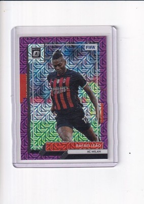 2022-23 Panini Donruss Soccer Rafael Leao Optic Purple Mojo #3 /25