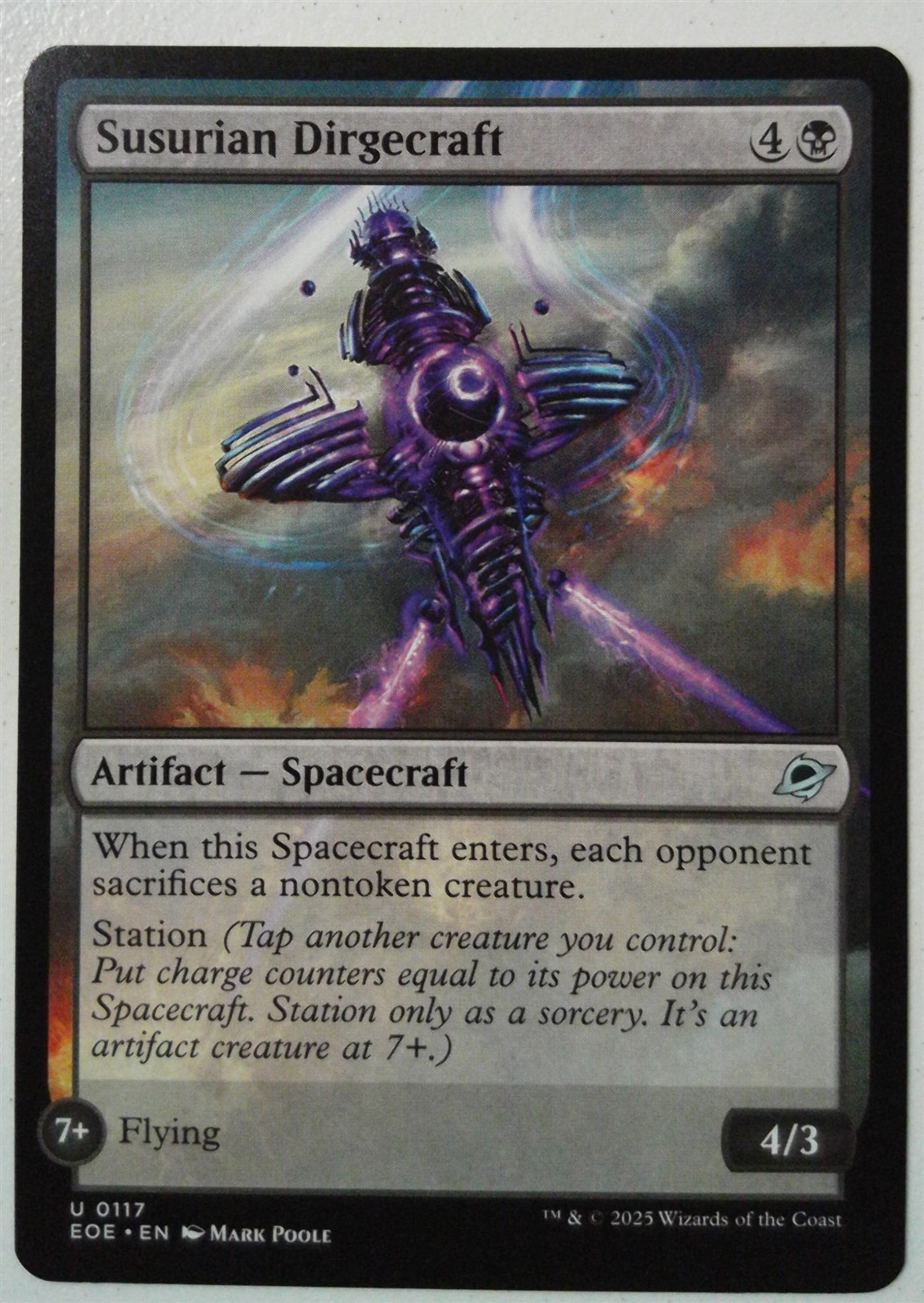 Susurian Dirgecraft *Uncommon* Magic MtG x1 Edge of