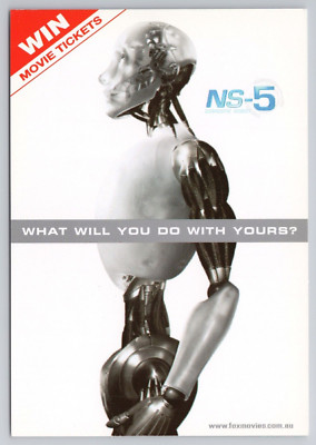 I Robot 2004 Film NS-5 Will Smith - Movie Poster Postcard