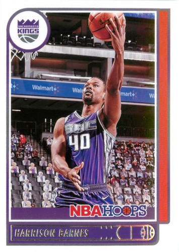 Harrison Barnes 2021-22 NBA Hoops Basketball Base Card #78