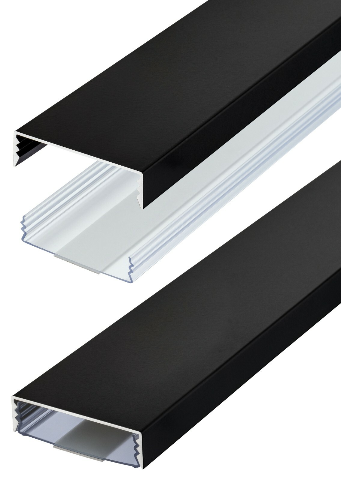 Leitungs Strebenkanale Flacher Design Aluminium Kabelkanal In Edelstahl Geburstet Optik Selbstklebend Business Industrie Gasperbergant Si