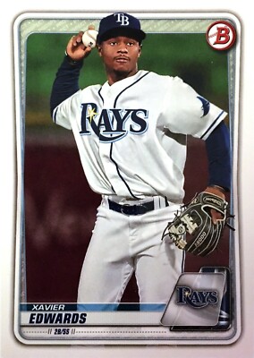 2020 BOWMAN DRAFT - PROSPECT - XAVIER EDWARDS (#BD-44)