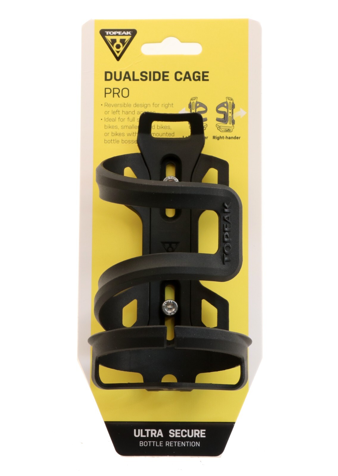 Topeak DualSide Cage Pro Water Bottle Cage Reversible Right/Left Hand 65g NEW