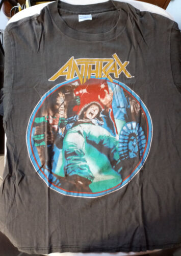 Anthrax - "Spreading the Disease Tour" original vintage t-shirt 