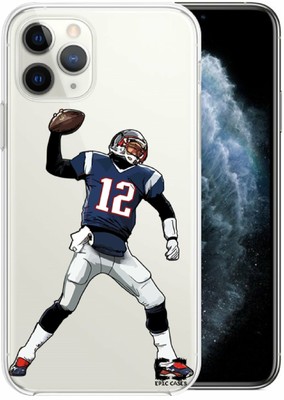 Tom ''The GOAT'' Brady iPhone Clear Case