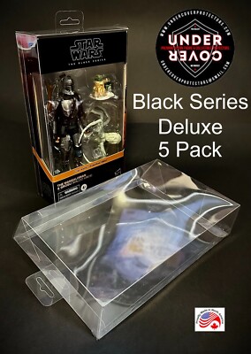 SW Black Series Deluxe 6'' Action Figure Box Protector- Under Cover Protectors