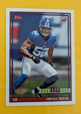 2026 Topps Football Arvell Reese 1991 Topps Rookies #91TR-46