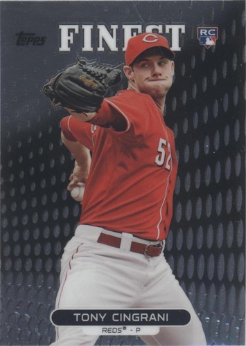 2013 Topps Finest - Tony Cingrani #27