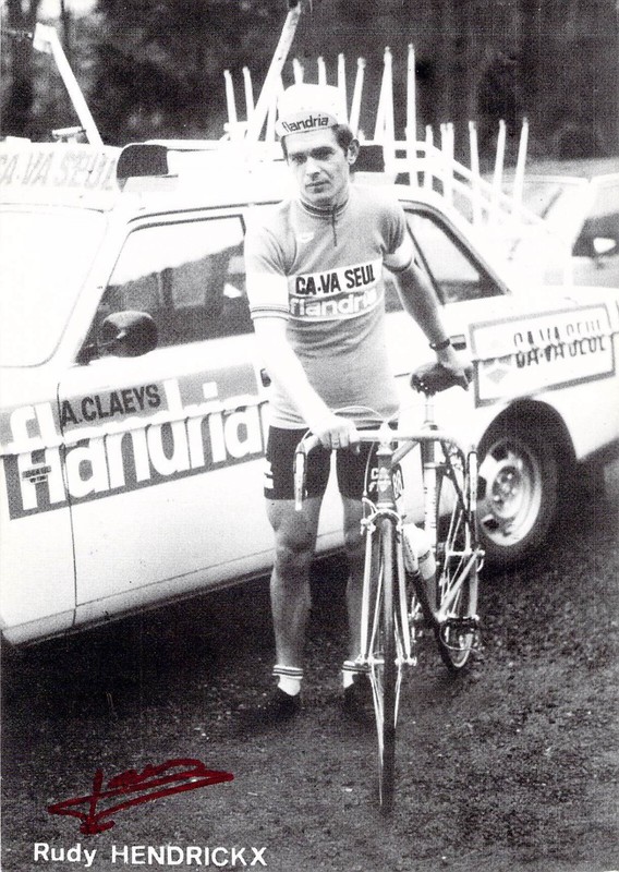Carte Postale Cyclisme Cycliste Rudy Hendrickx