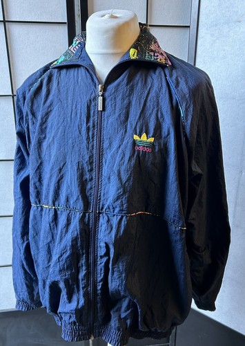80's〜90's adidasジャケット VINTAGE 80'S 90'S ADIDAS TRACK JACKET. RED, BLUE AND WHITE