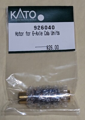 NEW Kato 926040 Motor With Flywheels For N 6 Axle Cab Units, N Scale