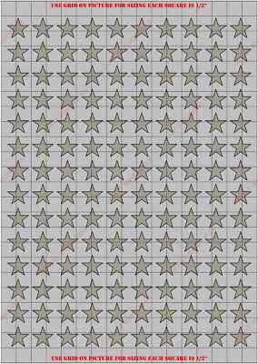 SHS4003S Stars Solvent Based Vinyl Masking/ Stencil Kit