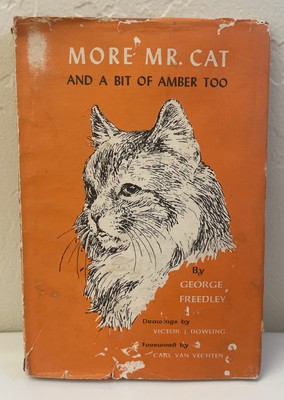 More Mr. Cat and A Bit of Amber Too By George Freedley W/ DG 1962 HC