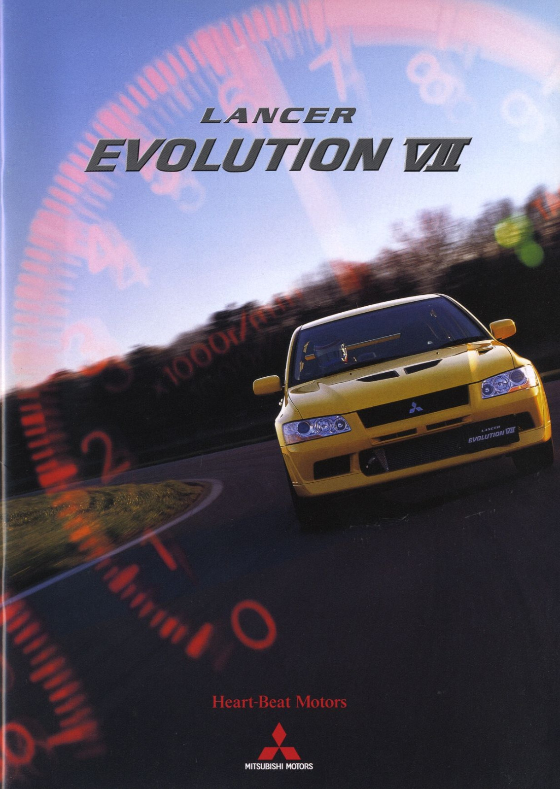 Catalog] 2001 Mitsubishi Lancer Evolution VII 7 Japanese