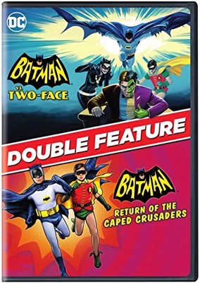 Batman vs. Two-Face / Batman Return of the Caped Crusaders DVD  NEW