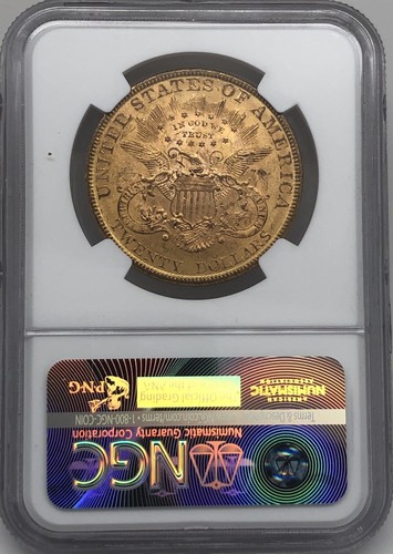 1895 MS 63 20$ Gold Liberty coin