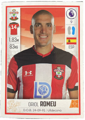 Panini Premier League 2020 - # 504 - ORIOL ROMEU - Southampton 