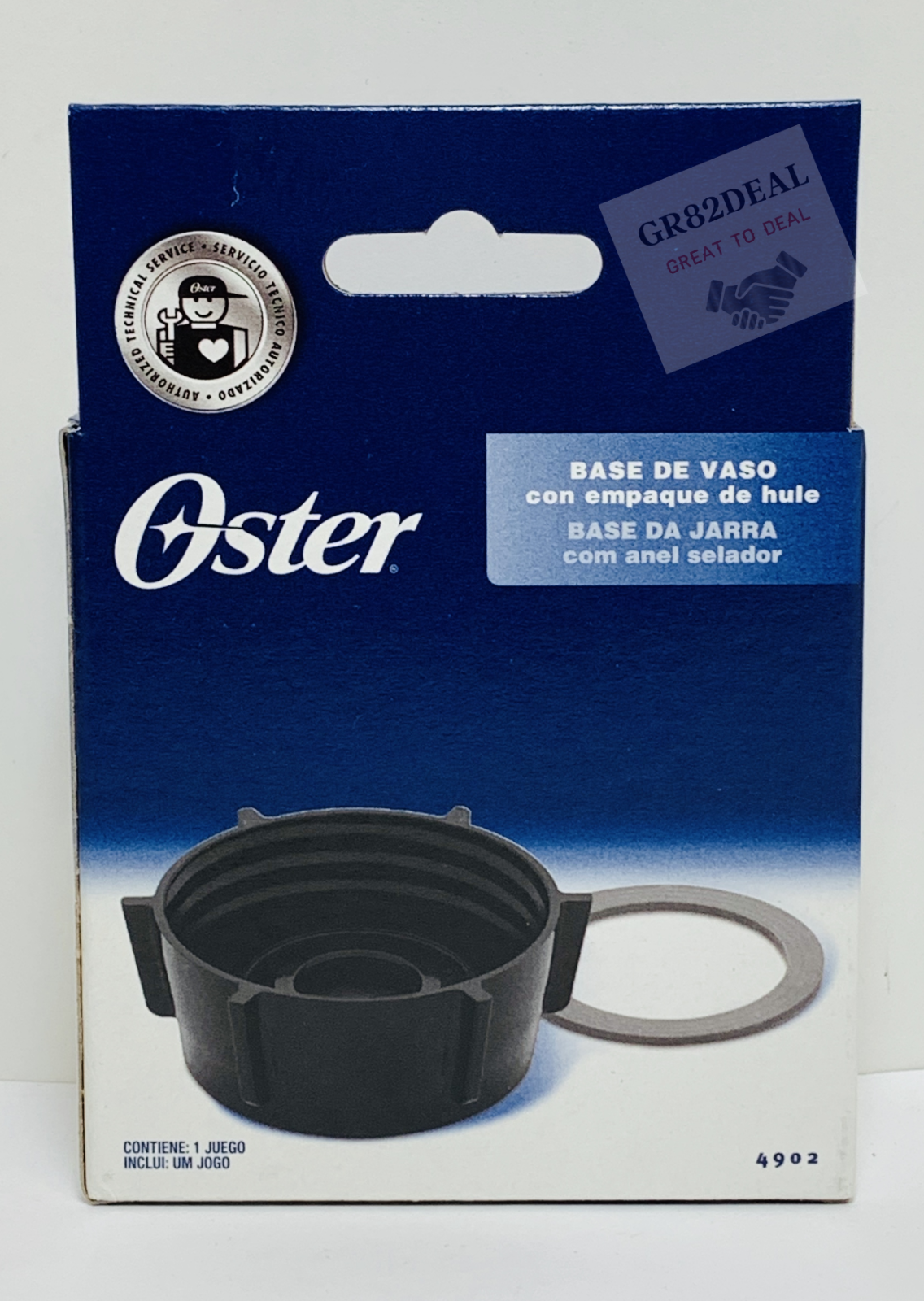Genuine Oster 4902 Blender Jar Base With Sealing Ring Genuine Original Parts 