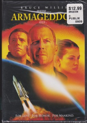 ''ARMAGEDDON'' BRAND NEW SEALED DVD 1998 BRUCE WILLIS/LIV TYLER WIDESCREEN