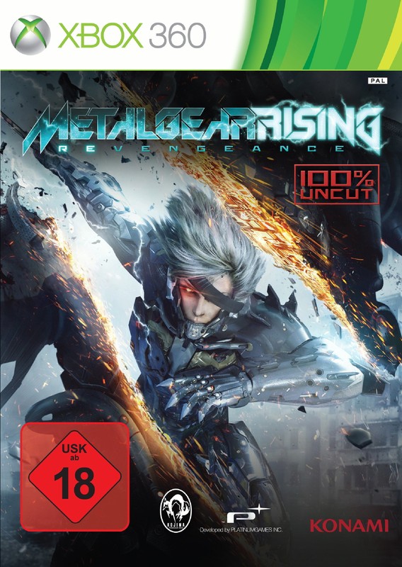 Metal Gear Rising: Revengeance Microsoft Xbox 360 Gebraucht Nur Cd
